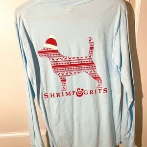 Shrimp & Grits Festive Long Sleeve